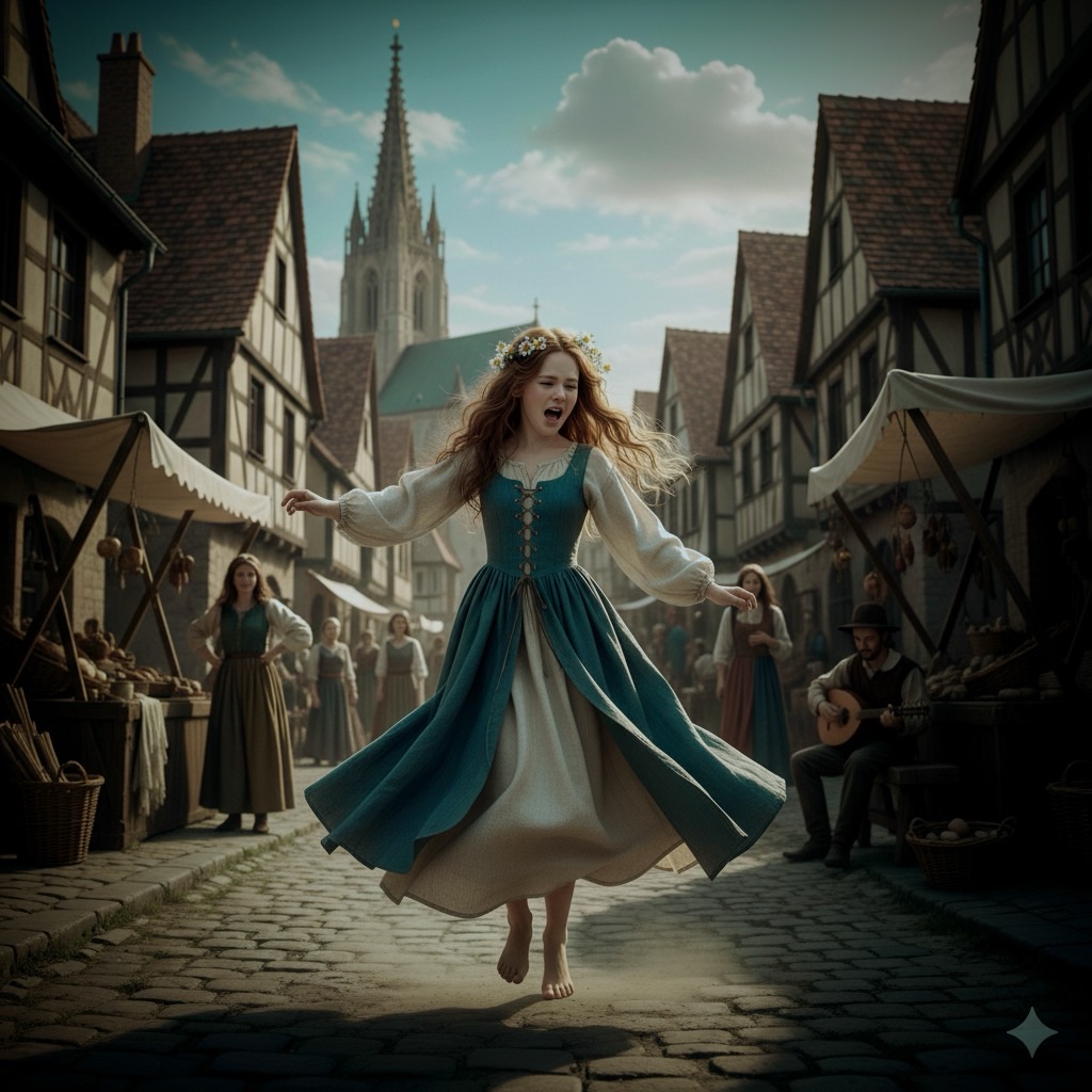 【実話】止まらない踊り、迫る死。中世ヨーロッパ「踊り病」の恐怖｜1518年ストラスブール事件の真相