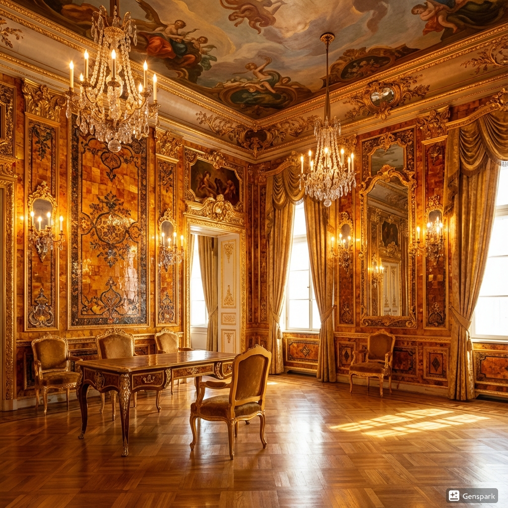 琥珀の間の謎 – ナチスが奪った”世界8番目の不思議”は今どこに？