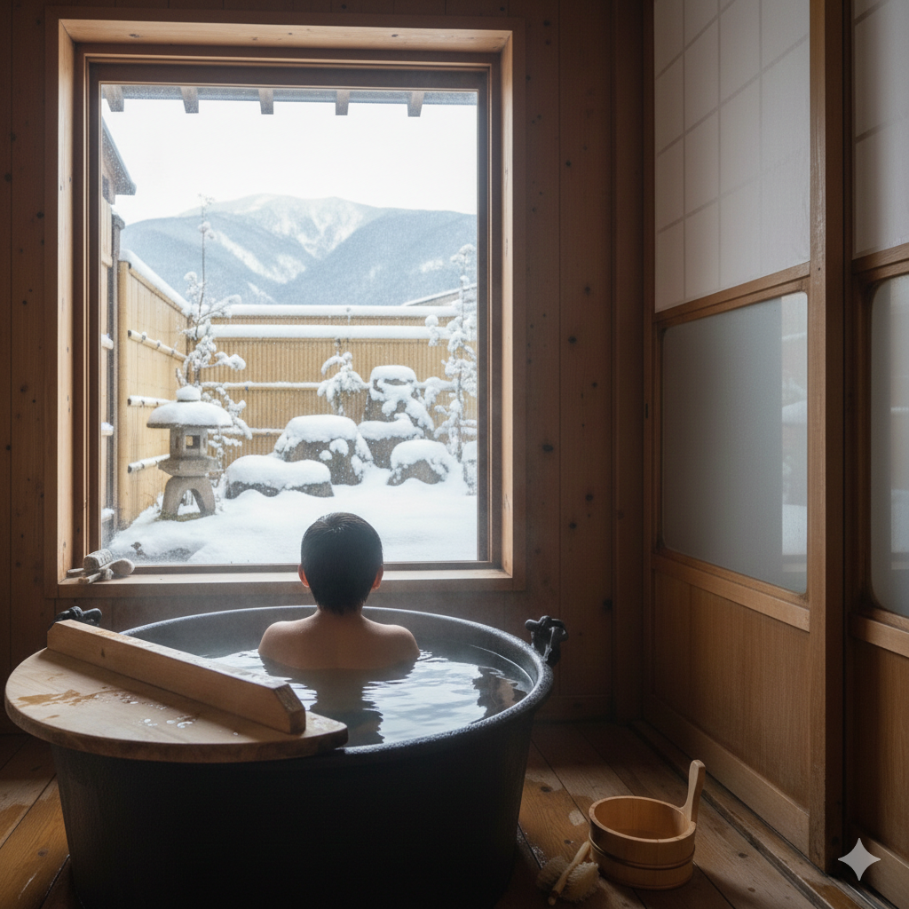 【五右衛門風呂の歴史と日本のお風呂文化】