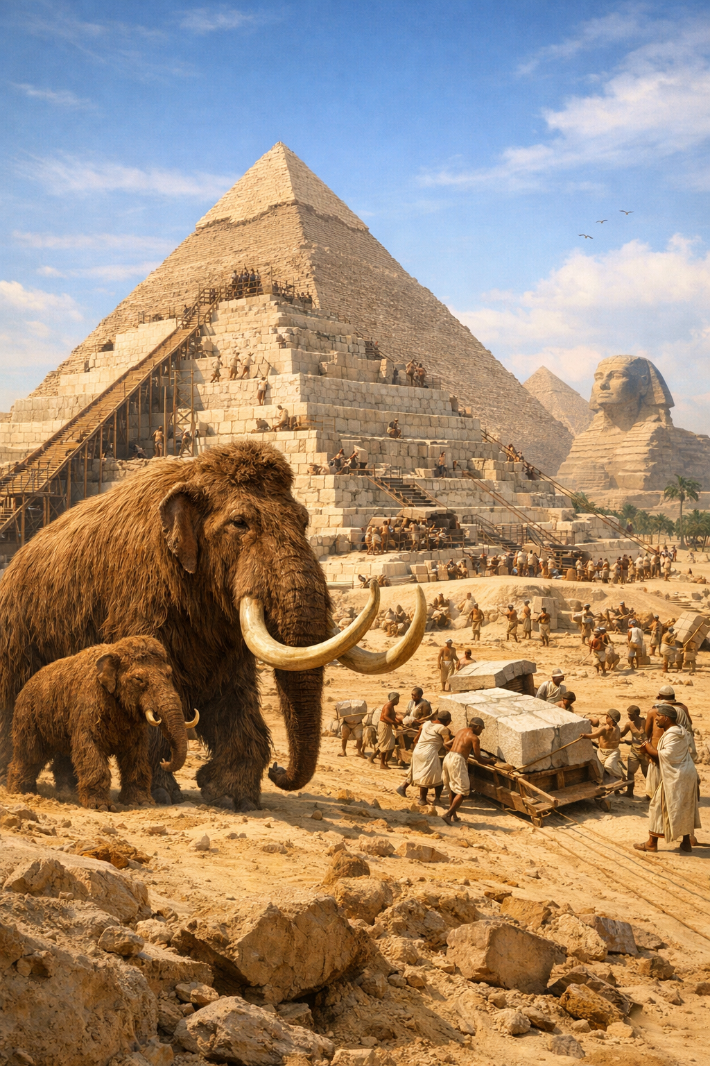 ピラミッドの影で、マンモスはまだ歩いていた──時間の常識を覆す”同時代の真実”