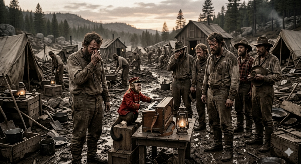 金鉱ブームの男たちはなぜ”猿”を連れていたのか―ゴールドラッシュが生んだ孤独と狂気の娯楽史