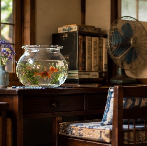 金魚鉢という小さな水族館――昔の家にあった静かな娯楽